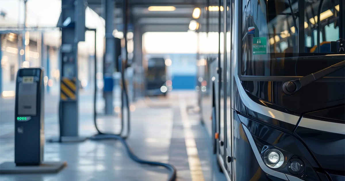 Buses using Tenix Charge Management Software
