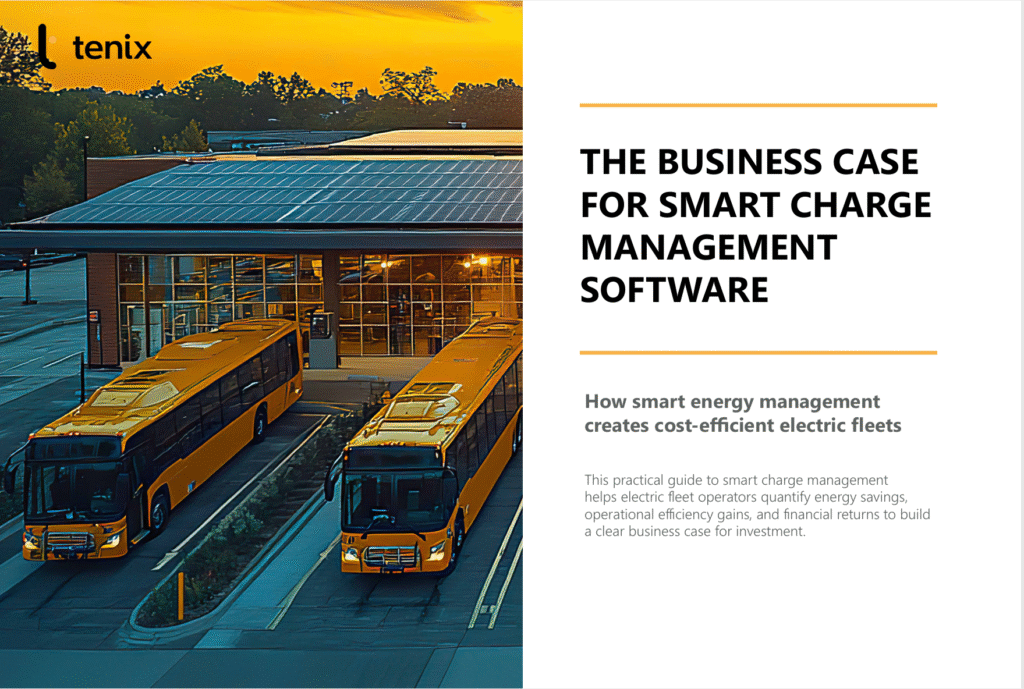 Tenix eBook on the business case for smart charge management software
