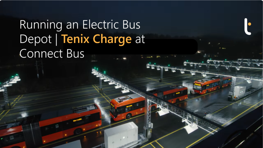 NO Hopp over navigasjon Søk Opprett avatarbilde Kjøring av elbussdepot | Tenix Charge hos Connect Bus Rosenholm