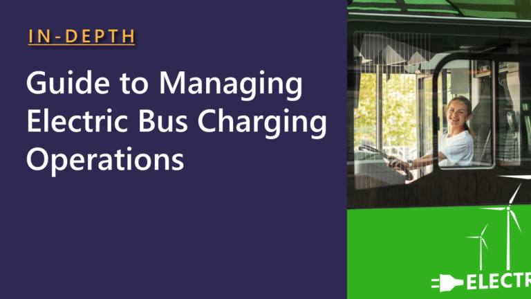 Tenix Guide to Managing Electric Bus Charging Operations