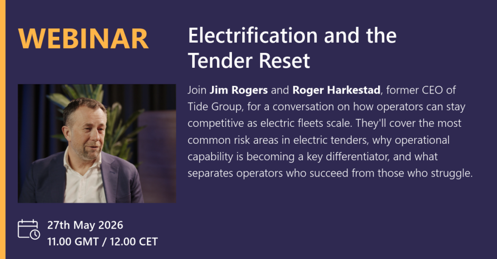 Roger Harkestad snakker om anbud og elektrifisering med Tenix